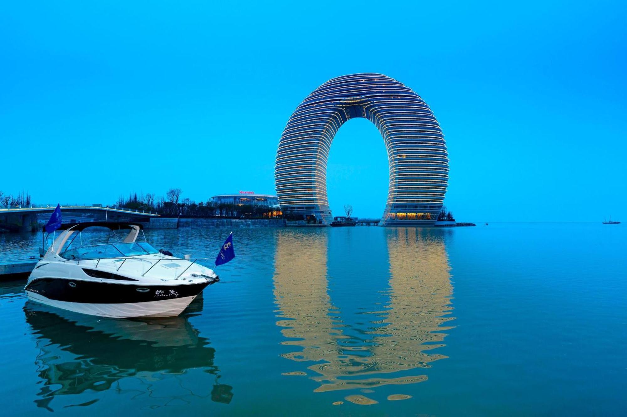 Sheraton Huzhou Taihu Lake Hot Spring Resort & Spa Exteriör bild